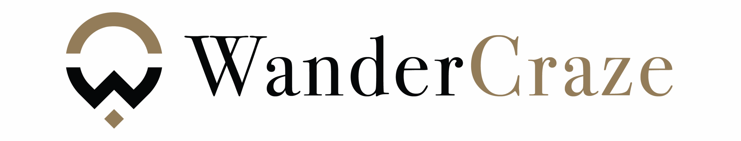 WanderCraze Black logo