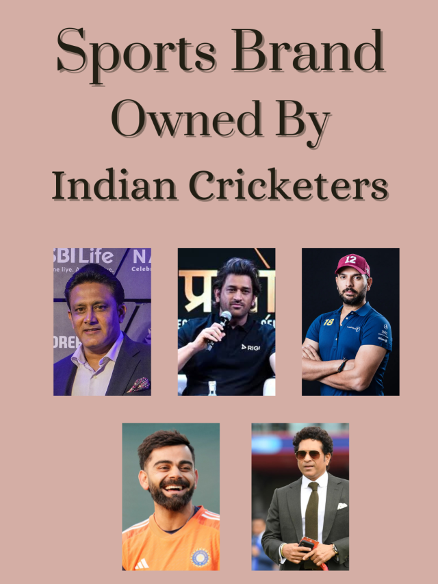 Sports Brands Owned By Indian Cricketers