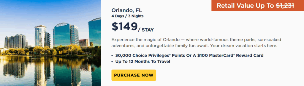 Orlando, FL - (4 Days/3 Nights) With Bluegreen Vacation Membership.