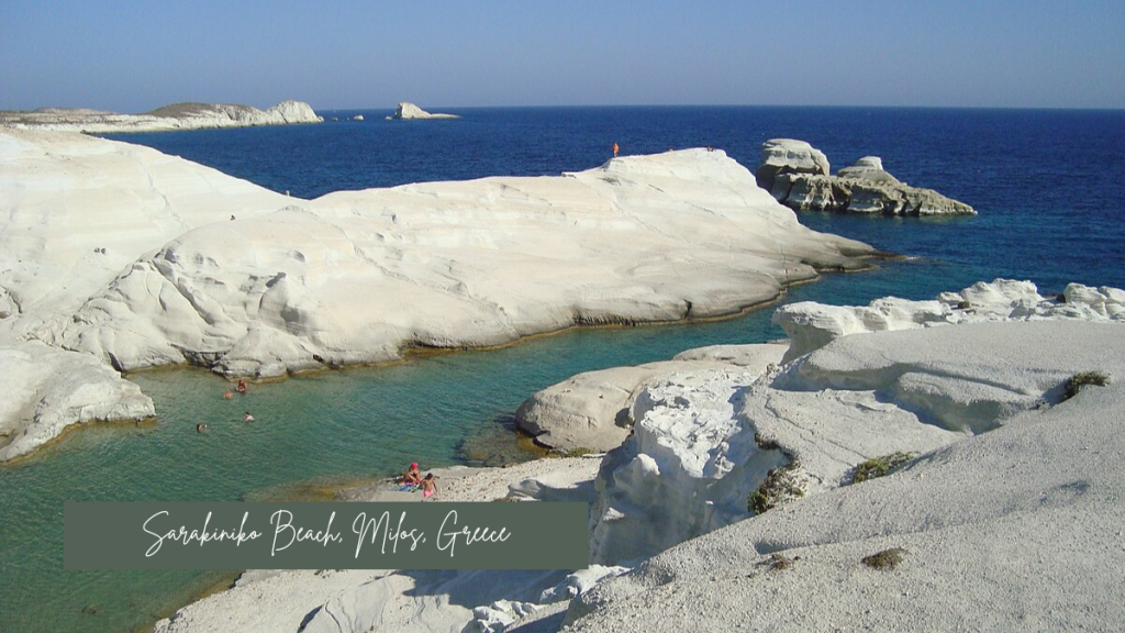 Sarakiniko Beach, Milos, Greece