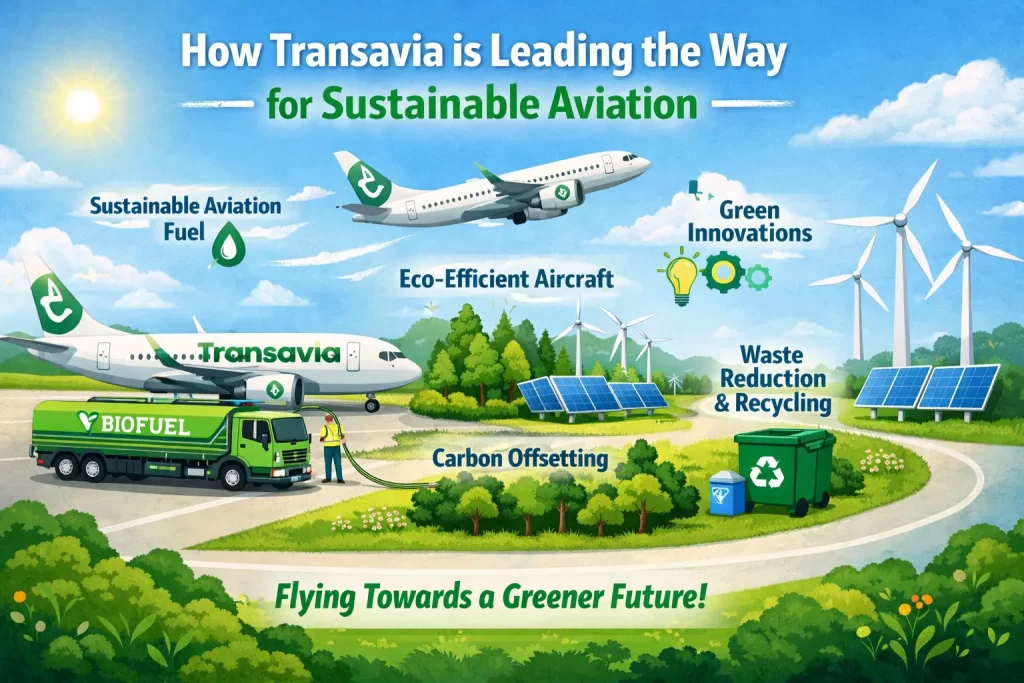 How Transavia is Leading the Way for Sustainable Aviation.