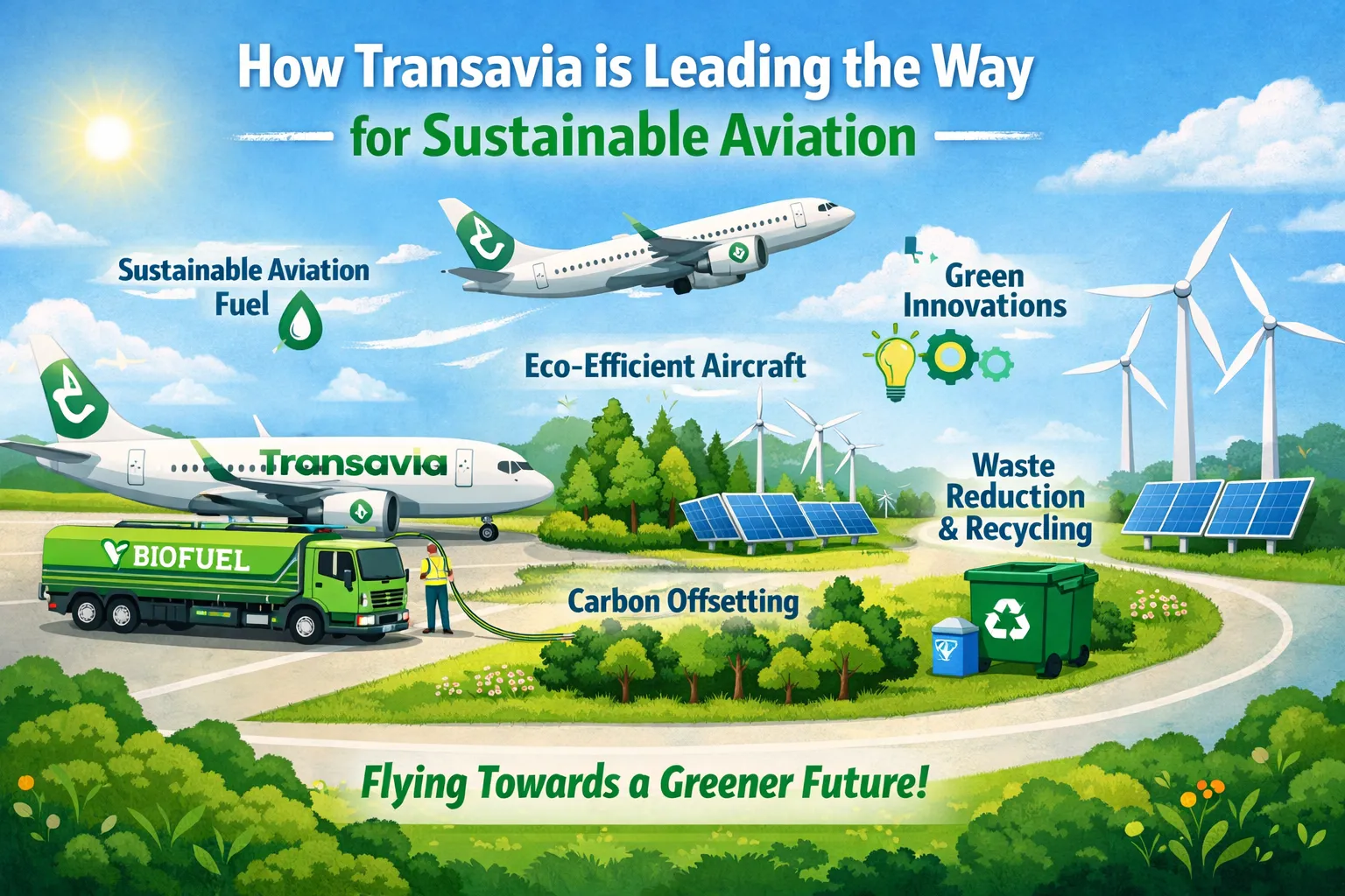 How Transavia is Leading the Way for Sustainable Aviation.
