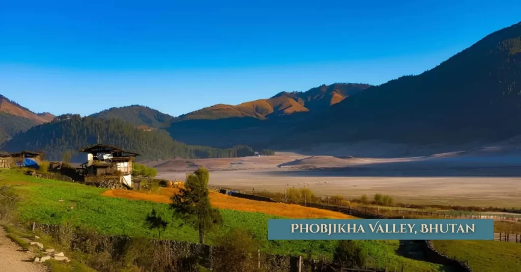 Phobjikha Valley, Bhutan