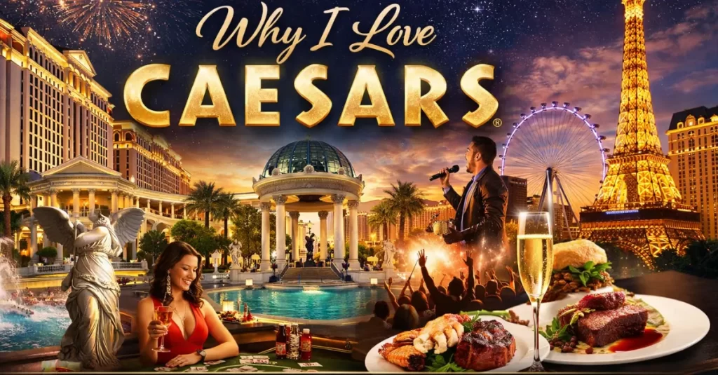 Caesars luxury and excitement showcase