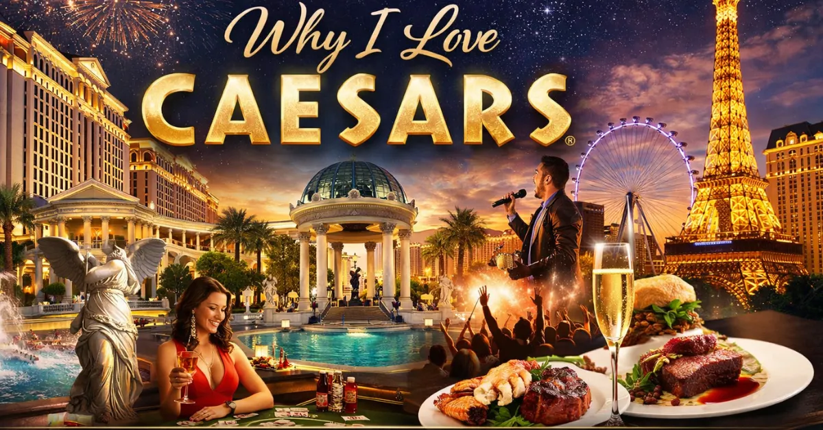 Caesars luxury and excitement showcase