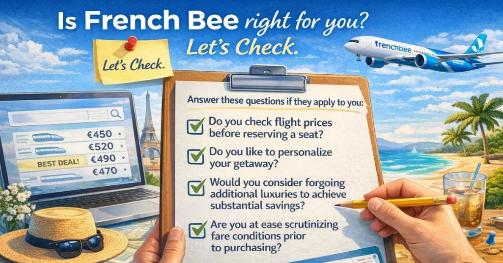 Checking French Bee options for you