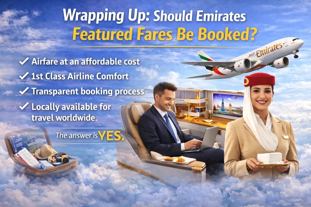 Emirates featured fares_ an ideal choice