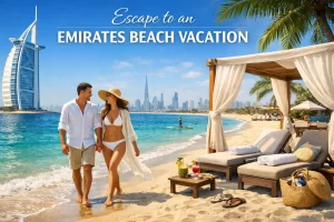 Escape to an Emirates Beach Vacations (My Personal Favorite!)