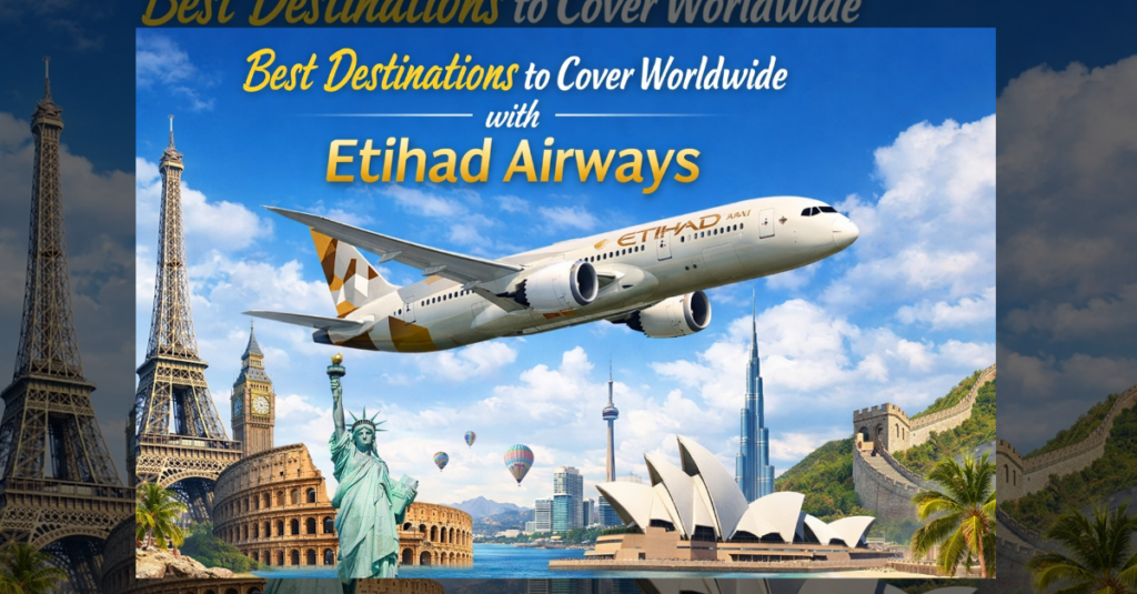 Explore the world with Etihad Airways