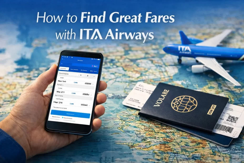 How to Find Great Fares with ITA Airways