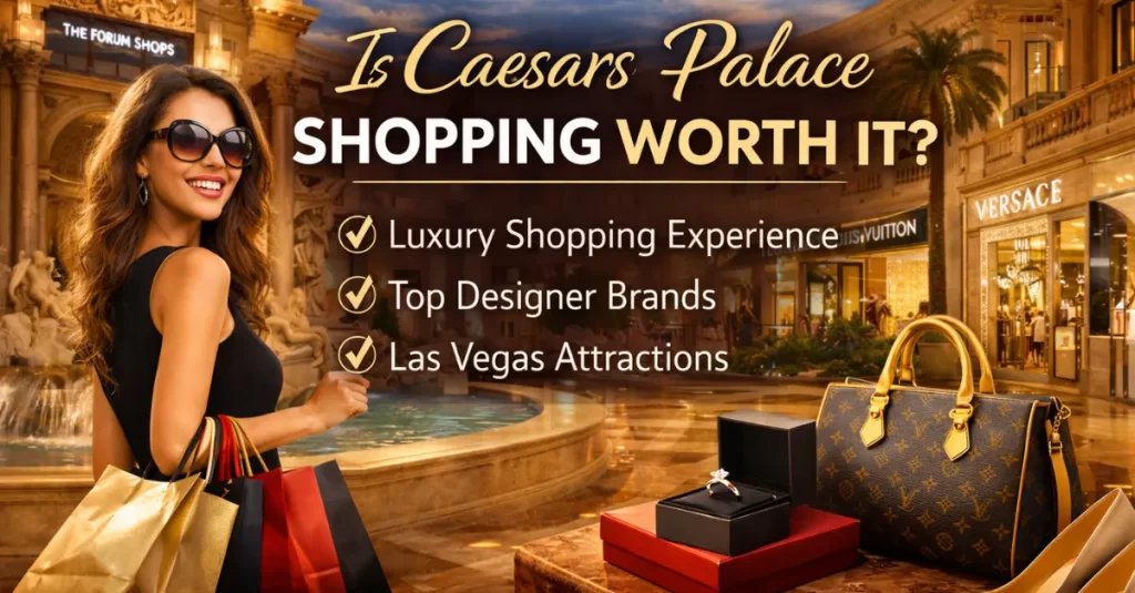 Is Caesars Palace shopping worth it