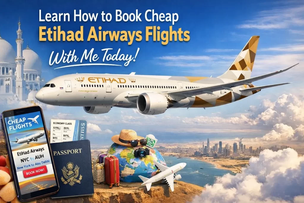 Learn How to Book Cheap Etihad Airways Flights With Me Today