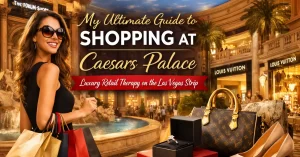 Luxury shopping at Caesars Palace
