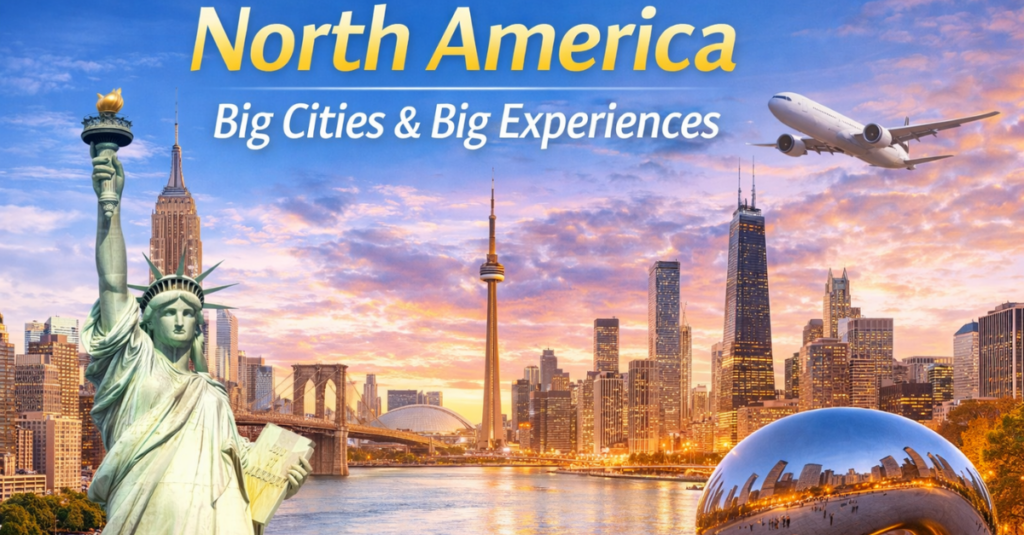 North America_ landmarks and cityscapes