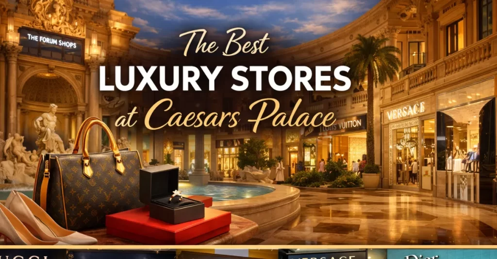 The Best Luxury Stores at Caesars Palace