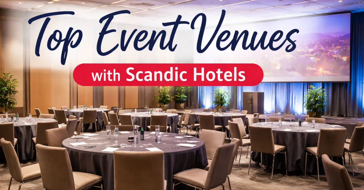 Top event venues at Scandic Hotels