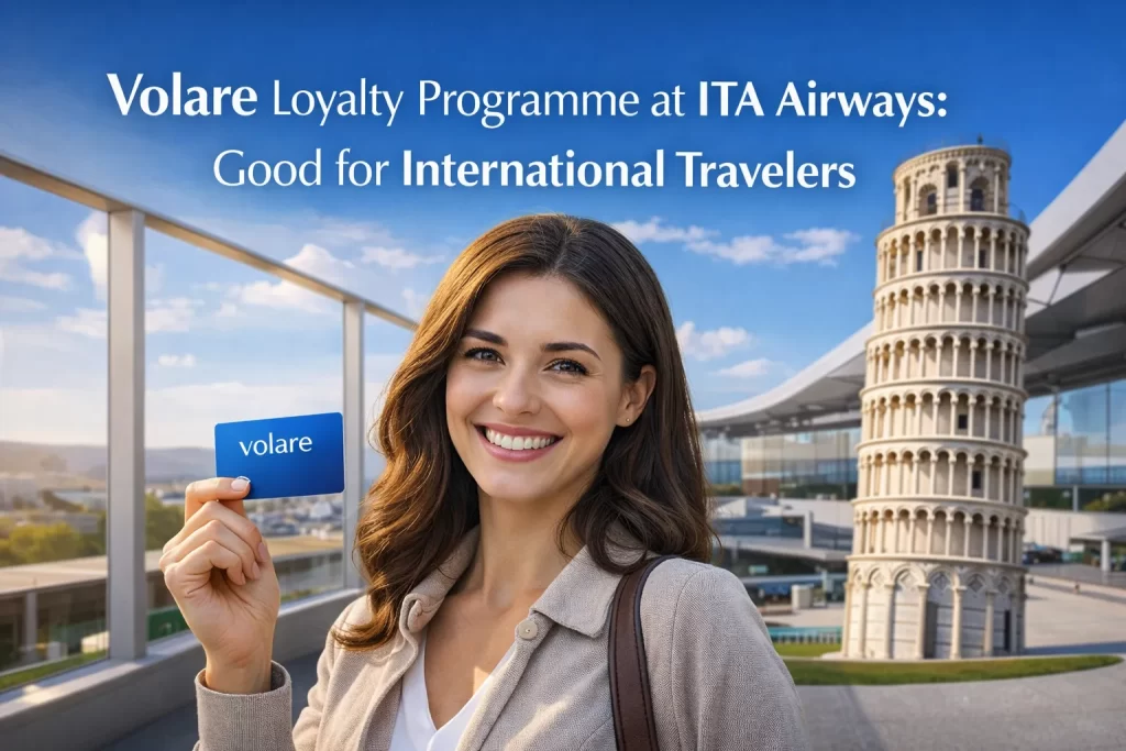 Volare Loyalty Programme at ITA Airways Good for International Travelers